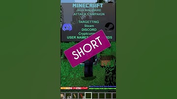 Security Enthusiast Group target #Minecraft Players with Stealthy Java-Based Malware in Mods! #short
