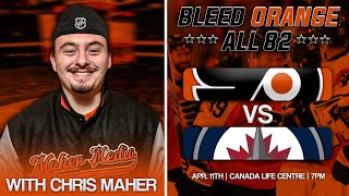 FLYERS at JETS | WATCH PARTY LIVE STREAM | Bleed Orange: All 82