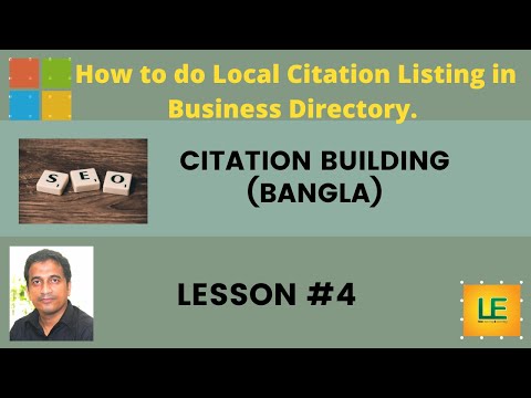 How to do local citation building in the business directory | Free Learning and Earning | Bangla
