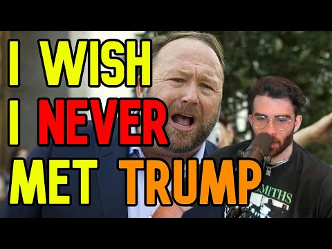 Thumbnail for Hasanabi reacts to ''I Wish I Never Met Trump''