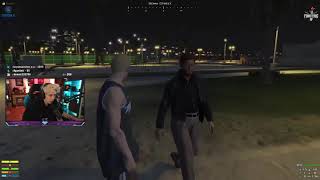 La vez que JJ (Rubius) conoce a Xin Zhao (Maximus) por primera vez / GTA Roleplay / Forasteros RP