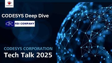 CODESYS Corporation Deep Dive Object Oriented Programming with Visualization presented by RSI