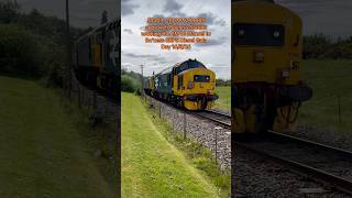 SRPS 37403 “Isle of Mull”, 26038 “Tom Clift” & GBRF 99005 approach Bo’ness Station on the 2M46.