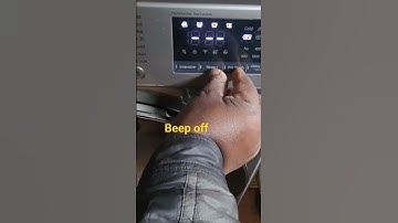 Thumbnail of LG beep off settings #washer #silence