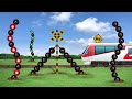 【踏切】地下に住む踏切　| 交通 | 踏切アニメ / Train & Railroad Crossing - He lives underground !! -