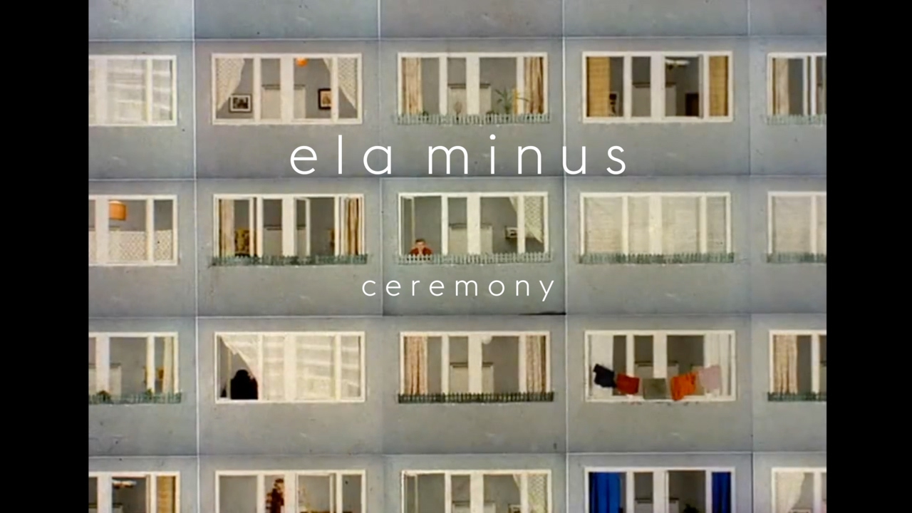 Watch Ela Minus - ceremony on YouTube Watch Ela Minus - ceremony on YouTube