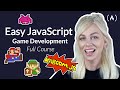 🎮 Easy JavaScript Game Development with Kaboom.js (Mario, Zelda, and Space Invaders) - Full Course