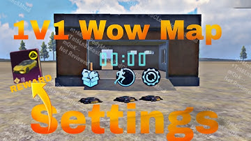 How to make 1V1 Wow Map| How To Create 1V1 Wow map| 1V1 map kese banaey| PUBG mobile 