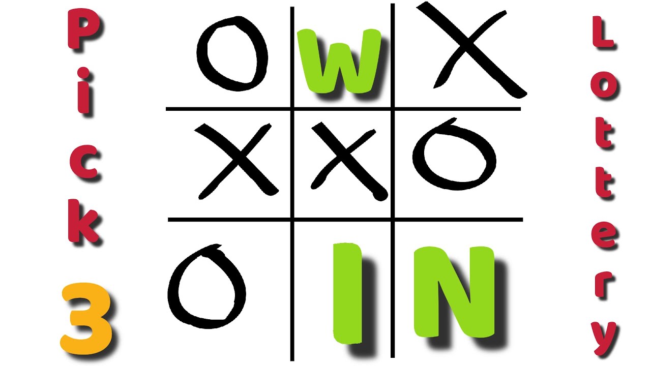 Tic-Tac-Toe 4 Corners Winning Pick 3 Lottery Method Strategy Part 2