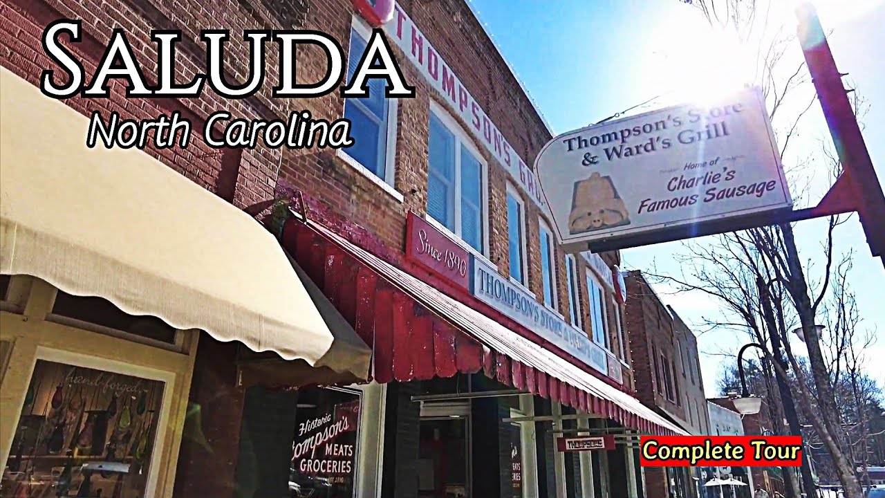 Saluda, North Carolina 2023 I met the Mayor !! Milestone!! It's