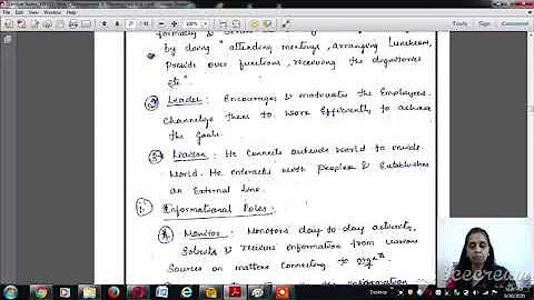 Lecture video 4 18EE51 Module 1 Mgnmnt admn levels of mgnmnt Malini k v