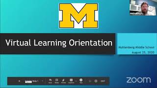 Virtual Learning Orientation MMS- (8/26/2020)