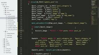 How to Update POST Part 2 | Complete CMS in PHP