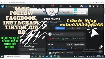 Tăng Follow FACEBOOK,INSTAGRAM,TIKTOK giá rẻ | Ib ngay fb để nhận hỗ trợ nhé