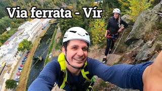 Via ferrata Špageta - ledová stěna Vír