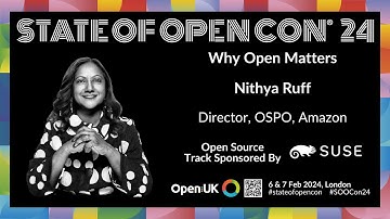 Why Open Matters | Nithya Ruff