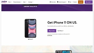 Free iPhone 11 Metro™ by T-Mobile Promotion