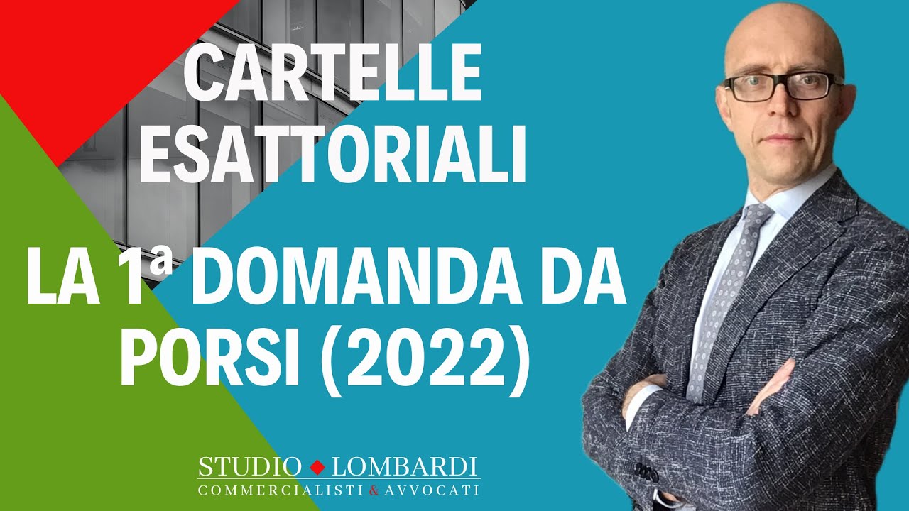 CARTELLE ESATTORIALI (2022) & SOVRAINDEBITAMENTO - La prima domanda da porsi!