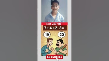 90% People Get This Math Wrong 😳 | Can You Solve It? #brainteaser #puzzle #shorts