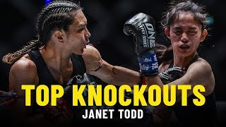 Janet Todd’s Top Knockouts | ONE Full Fights