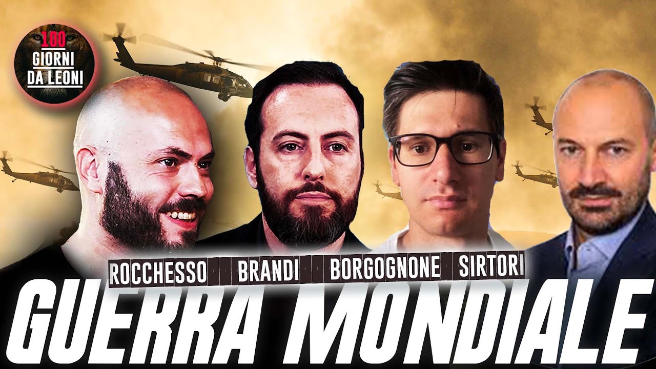 GUERRA MONDIALE / Borgognone, Brandi, Rocchesso, Sirtori