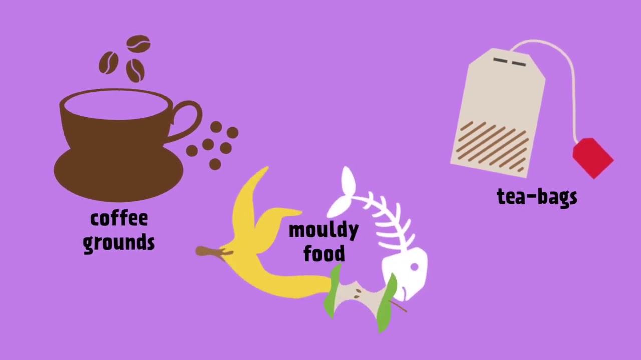 Top tips for food waste recycling - YouTube