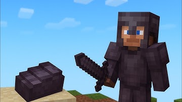 Minecraft One Block: Netherite Achieved! Preparing for the Ender Dragon Finale