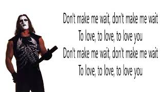 Sting Don't Make Me Wait lyrics