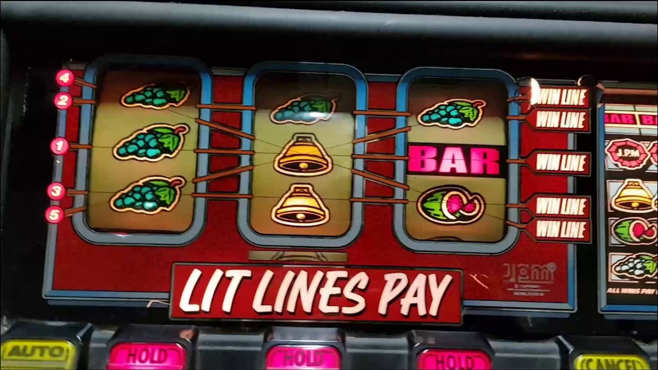 ARCADE SLOT MACHINE MAME FIVE ALIVE 198x JPM MPS YouTube