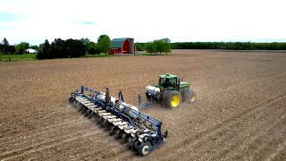 Super Trucker Helps Plant Corn!