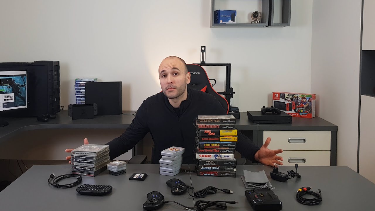Най-готината мини ретро конзола - Nintendo, SEGA, Atari и дори PlayStation (reupload)