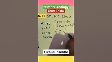 Q. 56 Number Analogy |Reasoning Tricks in telugu|NTSE, group-4, SSC, RRB, NMMS| #tspsc #ssc