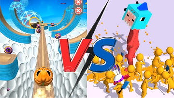 Going Ball Vs Join & Clash All Levels Gameplay Android iOS Walkthrough 3DG104