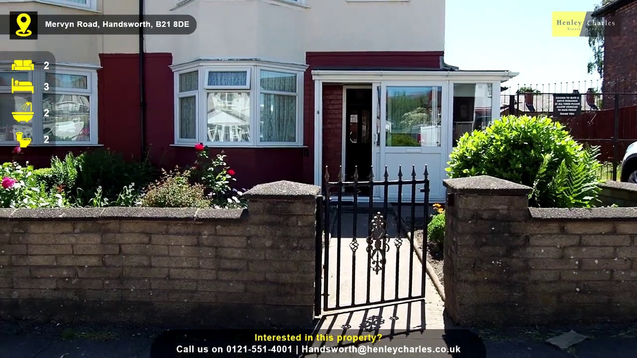 For Sale Mervyn Road, Handsworth, B21 8DE YouTube