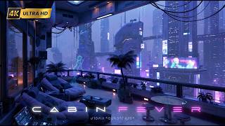 CABIN FEVER: Blade Runner Ambience | Cyberpunk Ambient & Rain | Deep Relaxation & Focus Music