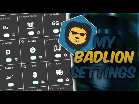 How to build a good interface with Badlion