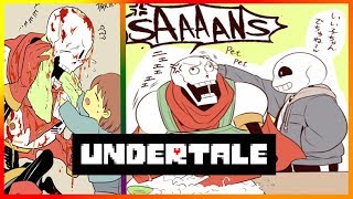 アンダーテール漫画 | Undertale | UNDERTALEまとめ | 这刀子太虐心了