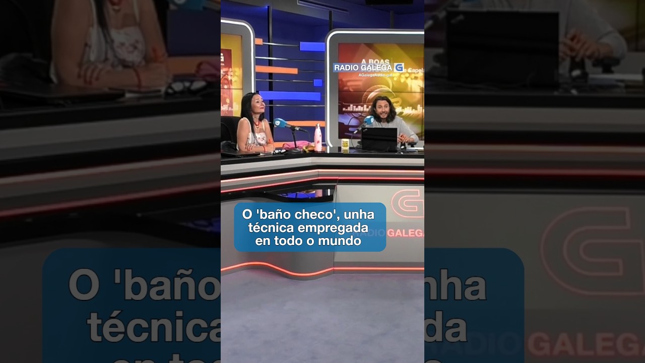 Pepe Capelán ensinounos o que é o baño checo mentres falaba con Toñita sobre a hixiene persoal 😆