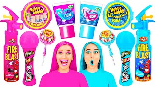 Desafío de Comida Rosa vs Azul | Desafío Loco por TeenTeam Challenge