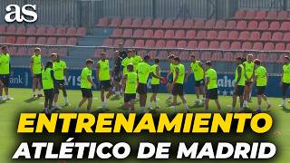 ATLÉTICO DE MADRID TRAINING TODAY | ATHLETIC CLUB vs ATLÉTICO DE MADRID preview