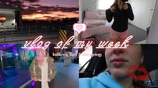 Vlog of my week: being a tattoo buddy, shopping \& lips update 🫦