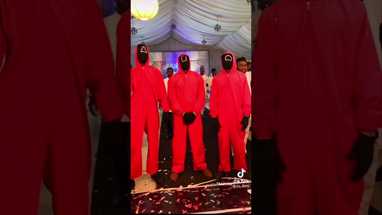 Squid Game in a Nigerian wedding 😂