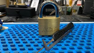 Green Belt: Ace Brass Padlock