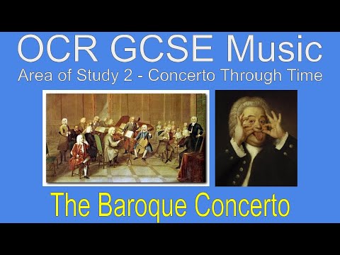 the baroque concerto is