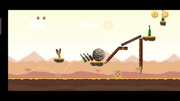 Knock Down Bottles Gameplay #WalkthroughKnockDownBottles - Knock Down Bottles Desert World Level 4