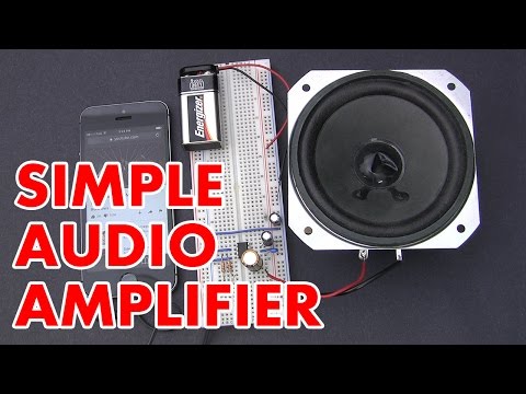 Video: How To Make The Simplest Sound Amplifier Circuit