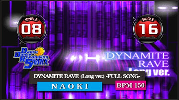 [PIU vs DDR] FULL SONG - DYNAMITE RAVE (Long Ver.) S8, S16