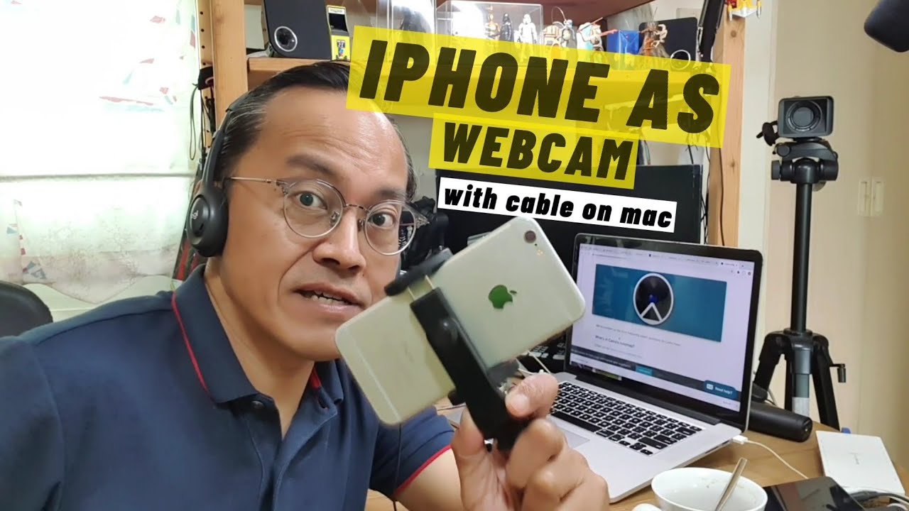how to use iphone camera as webcam for mac