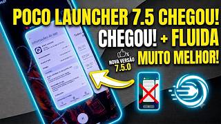 POCO LAUNCHER 7.5 UPDATED! EVERYTHING CHANGED in HYPEROS ANIMATIONS (New Poco Update) screenshot 2