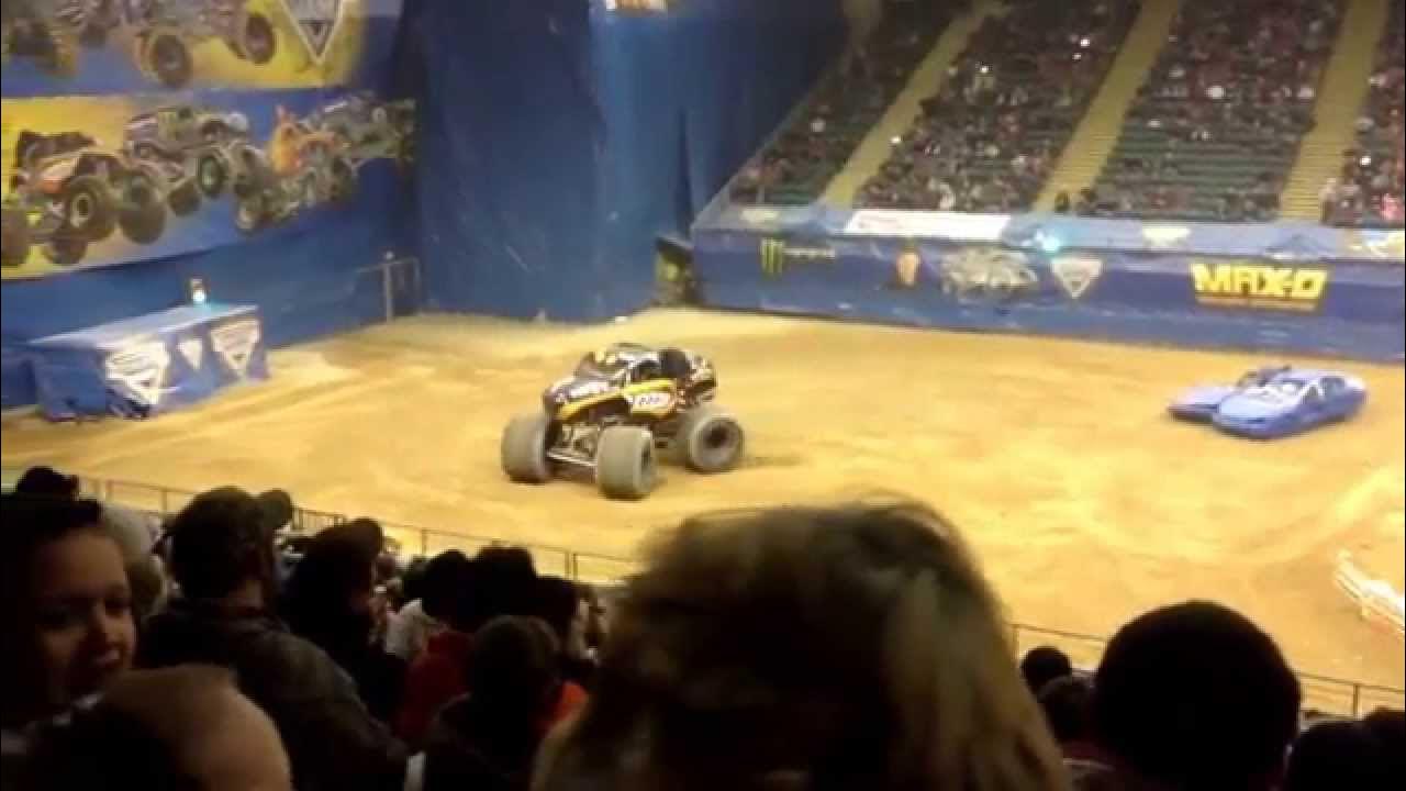 Monster jam nutter center 2015 freestyles YouTube